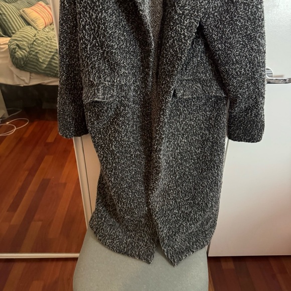 AFRM Bran Charcoal Tweed Coat - XS / S - Picture 3 of 7